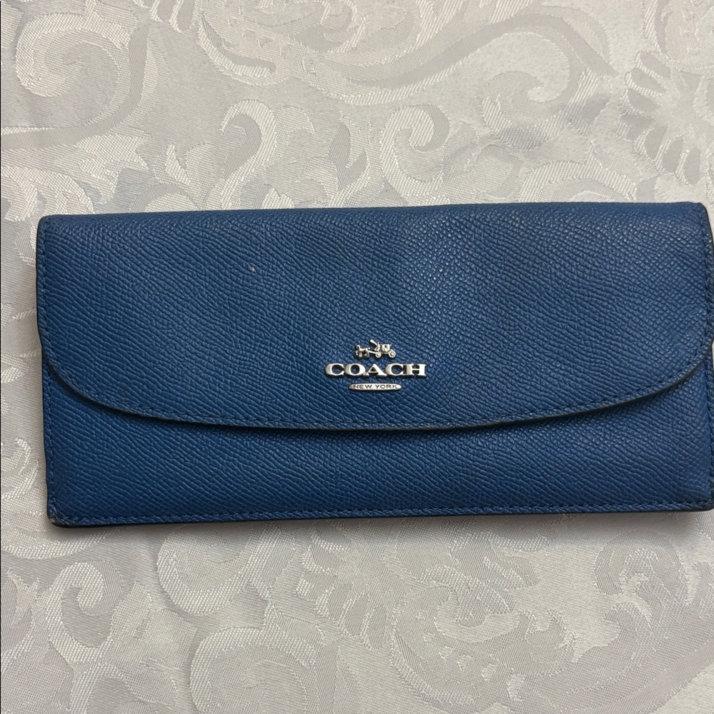 Coach Women's Wallet in Rich Blue